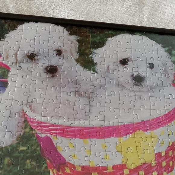 Framed dog puzzle - Picture 2 of 2